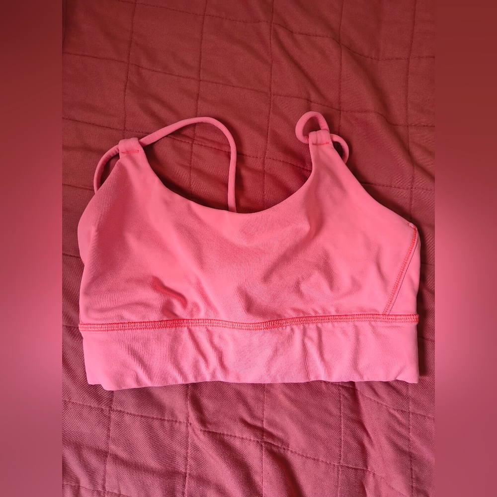 Women's Pink Sports Bra